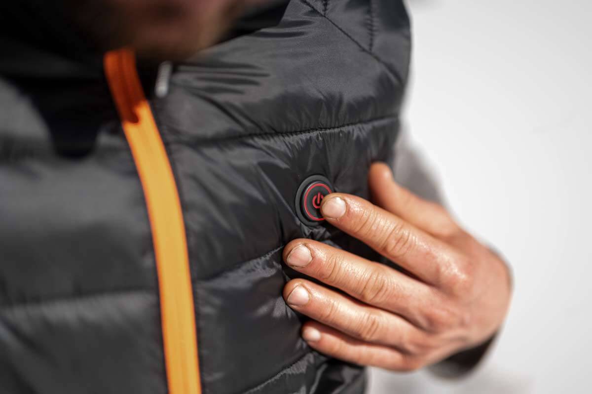 Stocker Nuclor beiheizbare Weste gefütter L