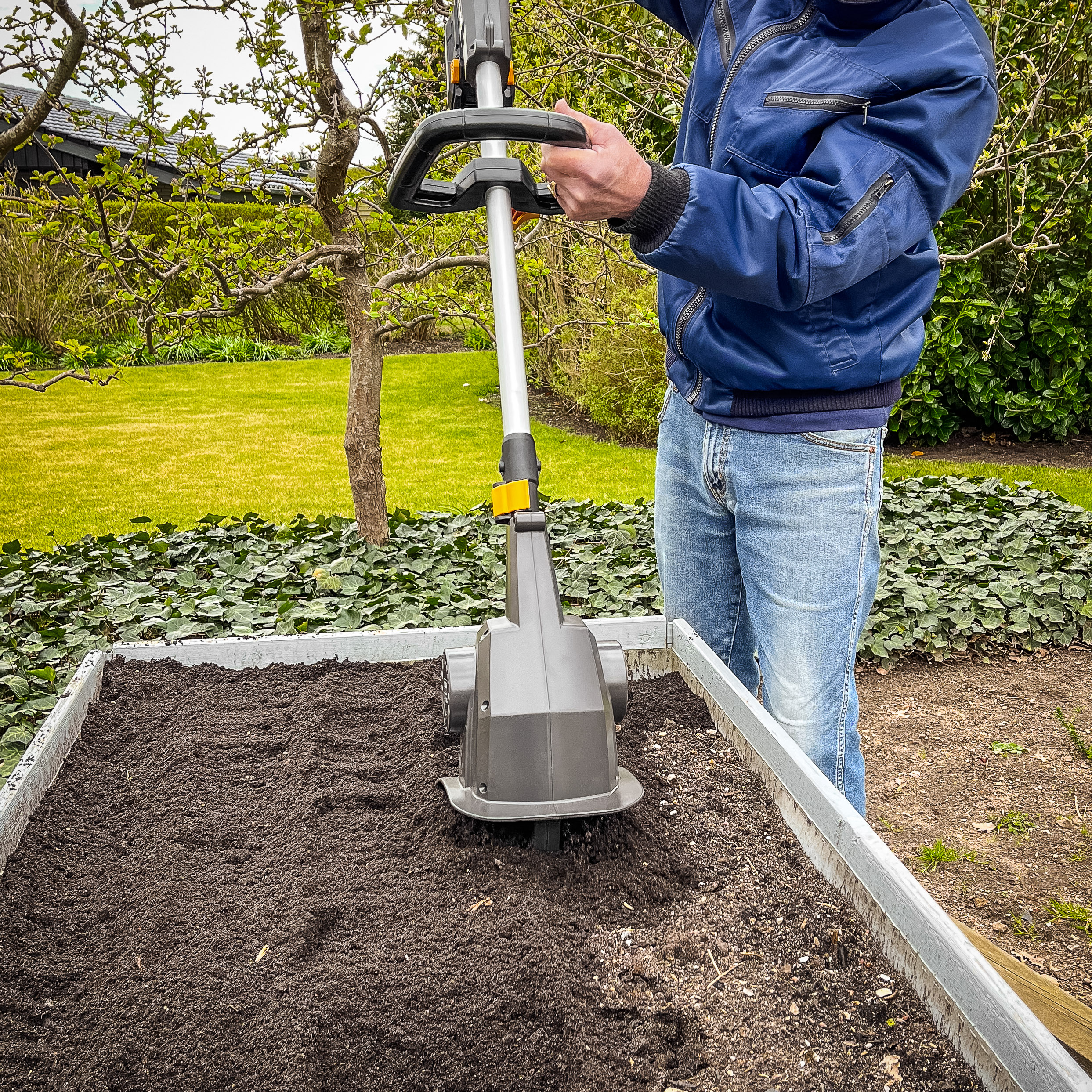Texas Akku Bodenhacke HFX2000 (20V) inkl. Batterie & Ladegerät
