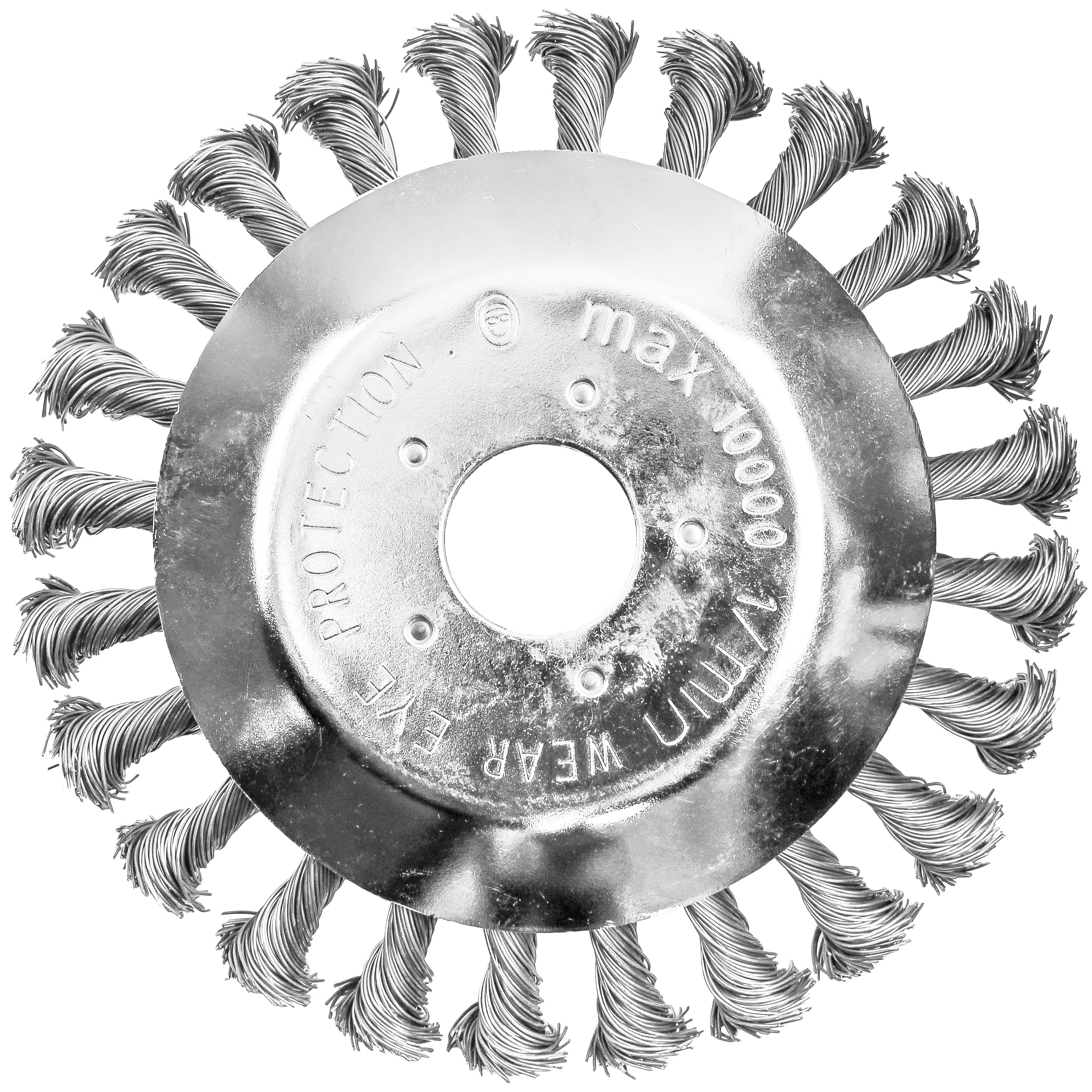 Texas Unkrautbürste - rotierende Stahlbürste 6" 15cm