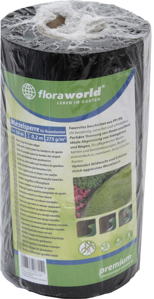 Wurzelsperre 0,2x10 m f. Rasenkanten
