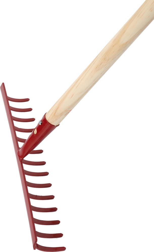 Gartenrechen 14 Zinken mit Stiel Floraworld