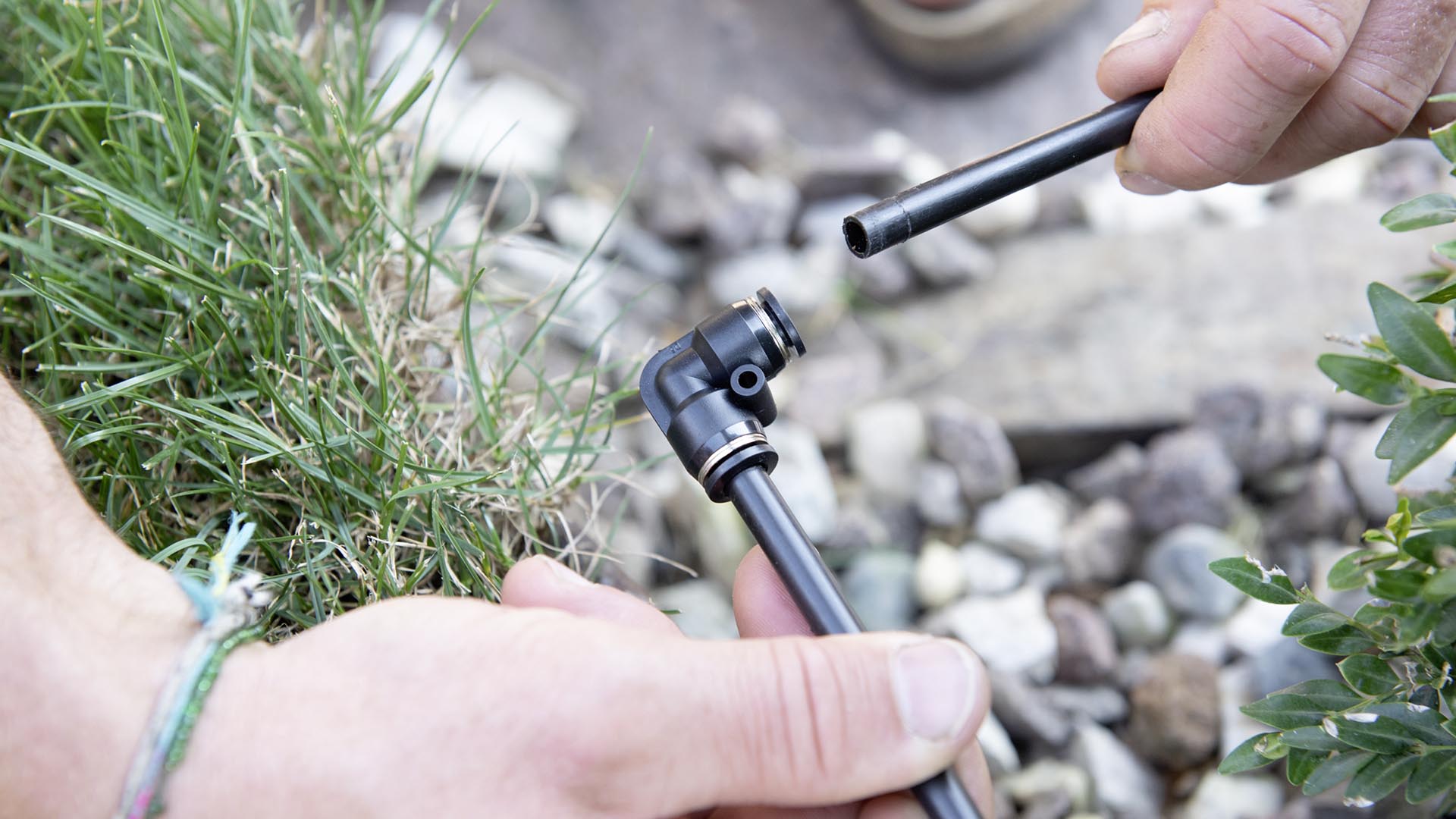 Schlauchanschluss 90° lose Ø 8 mm für Geyser