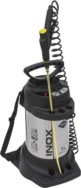 Hochdrucksprühgerät, 5 L Edelstahlbehälter Betriebsdruck 6 bar Mesto
