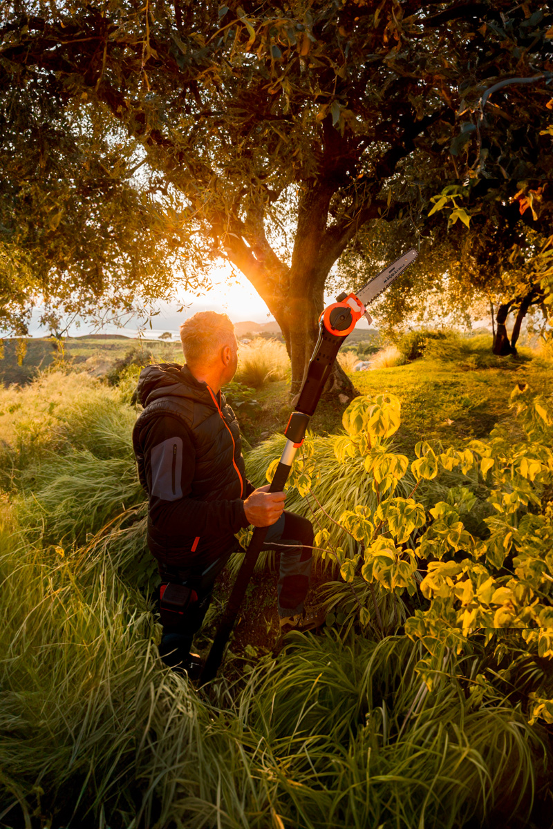 Stocker Teleskop-Motorsäge Magma E-300 LA 21 V