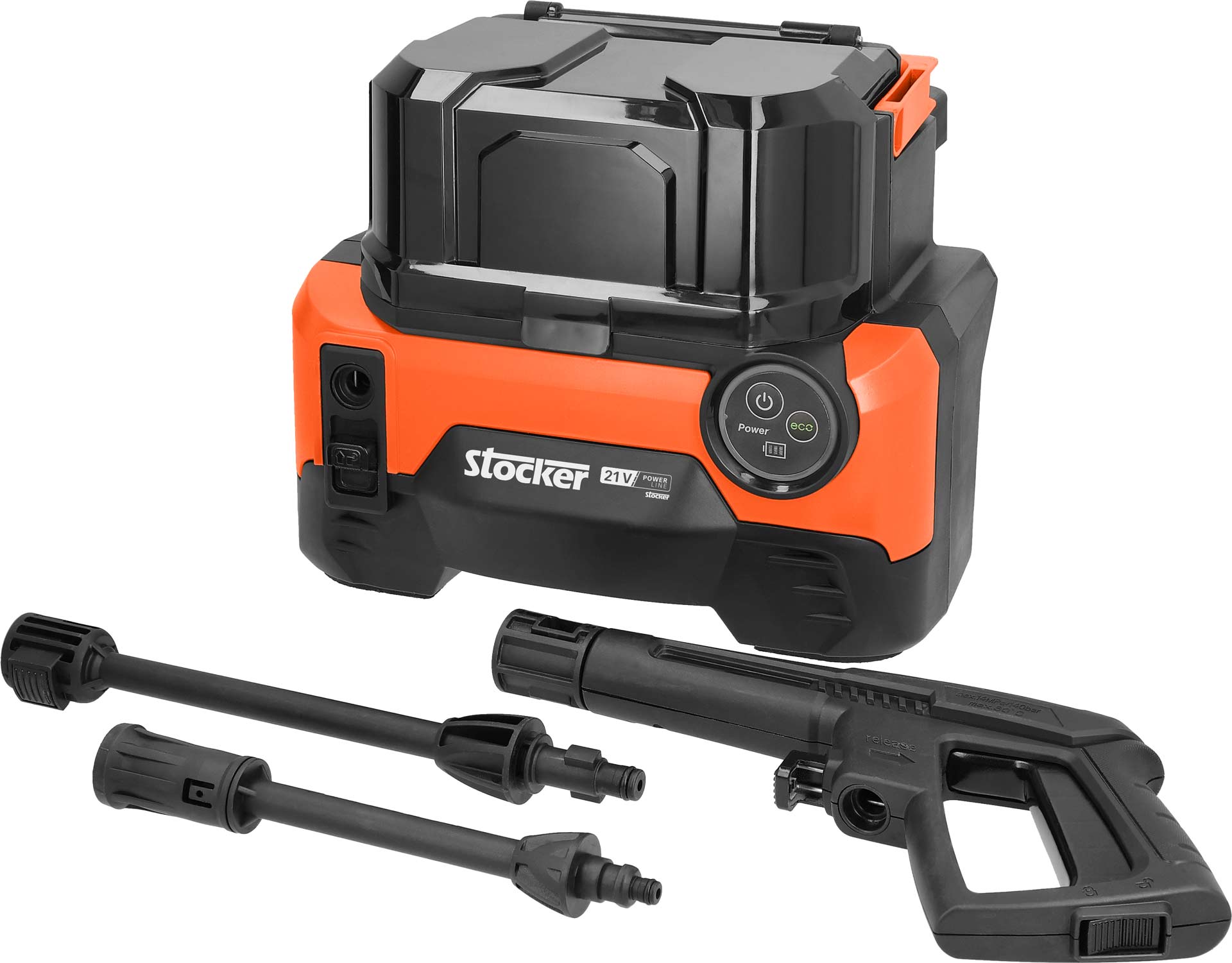 Stocker Calipso Hochdruckreiniger E-800 2×21 V