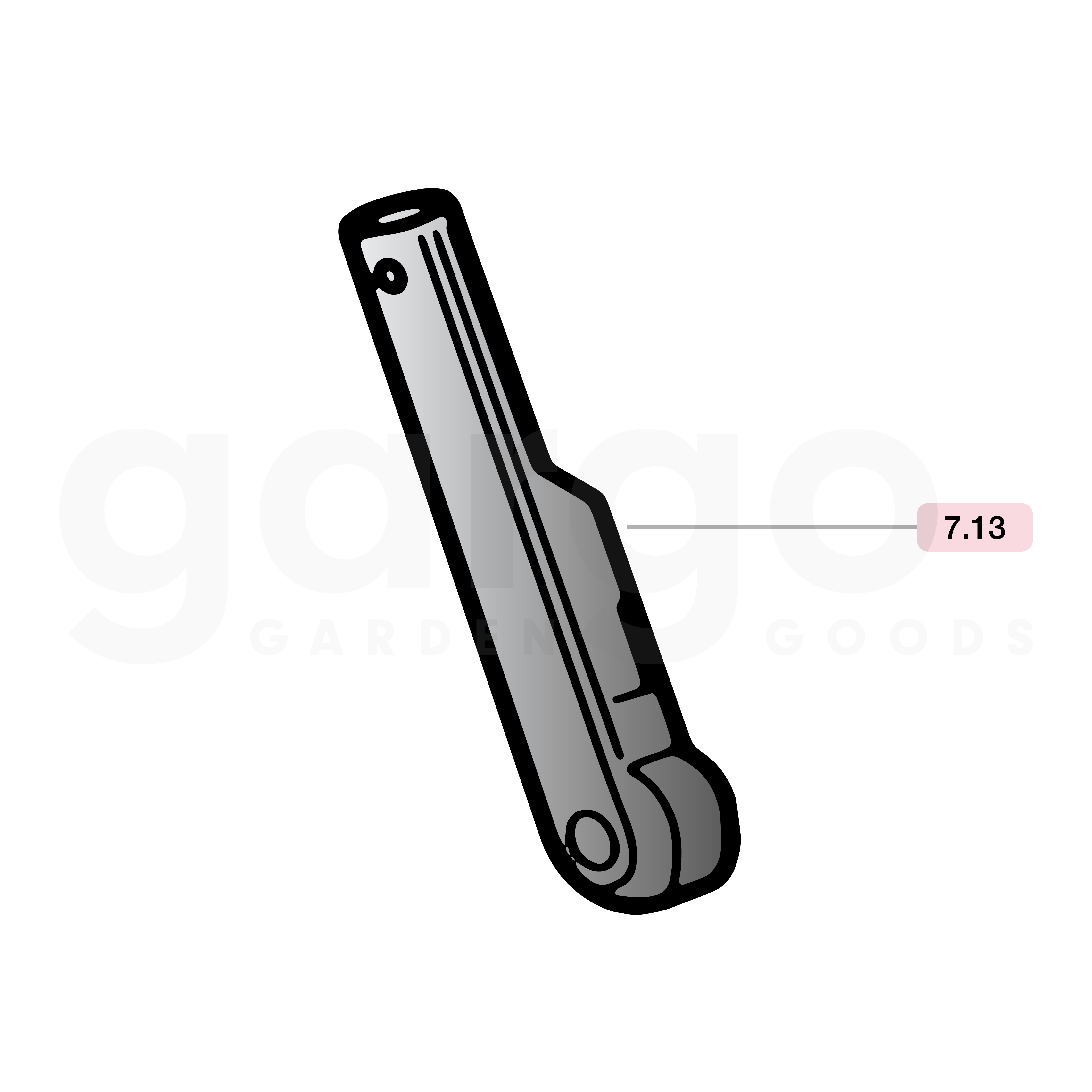 Set Griffbeschlag X75 (Rechts und Links)