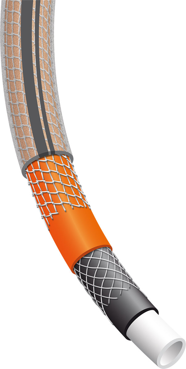 Stocker Gartenschlauch Eos Anti Torsion 50 m, 1/2″