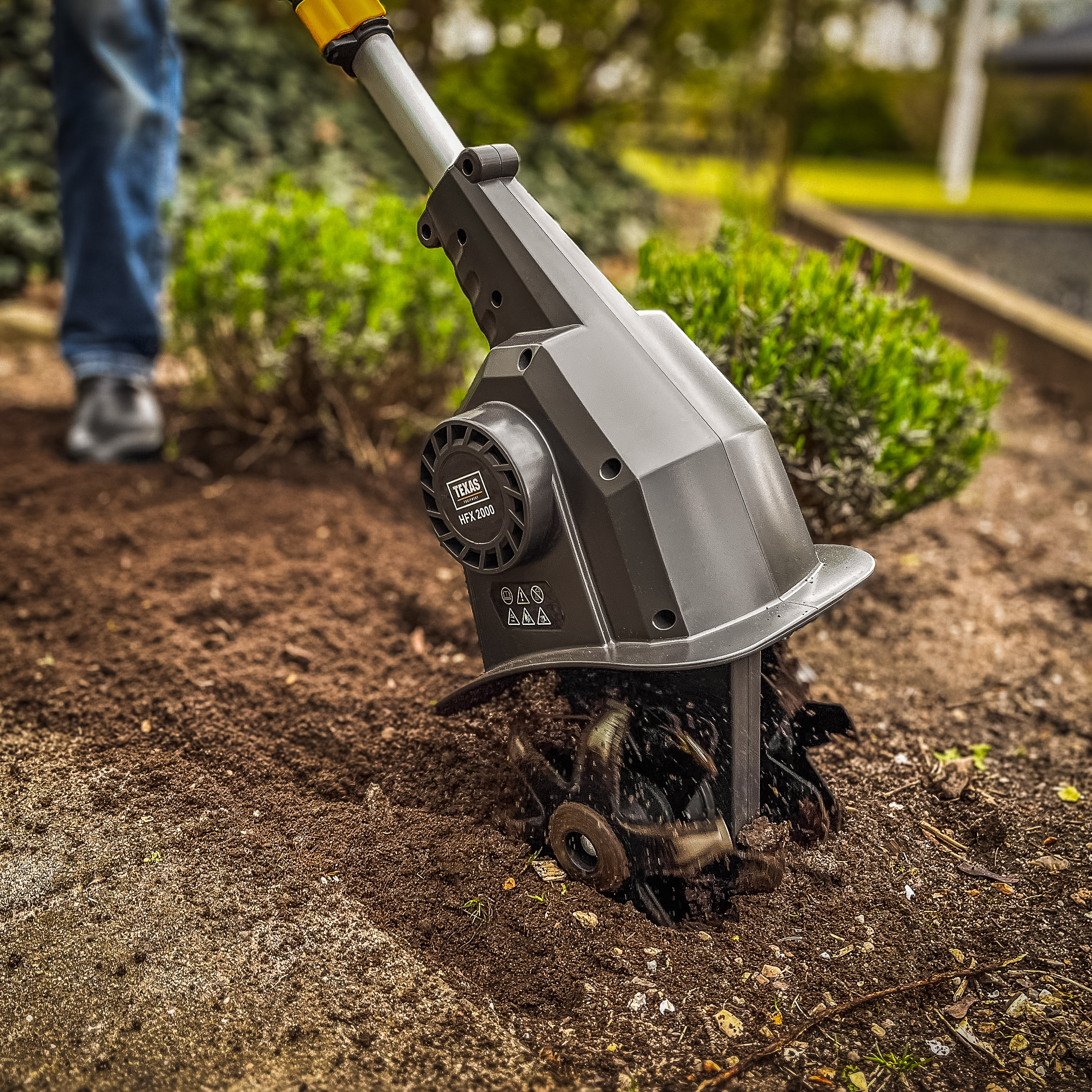 Texas Akku Bodenhacke HFX2000 (20V) inkl. Batterie & Ladegerät
