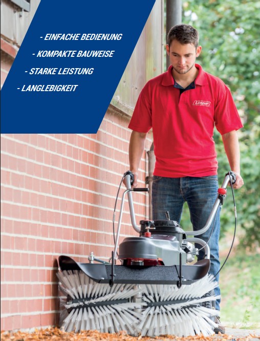 4HM-M8P Winterkehrbürstensatz für Limpar 102