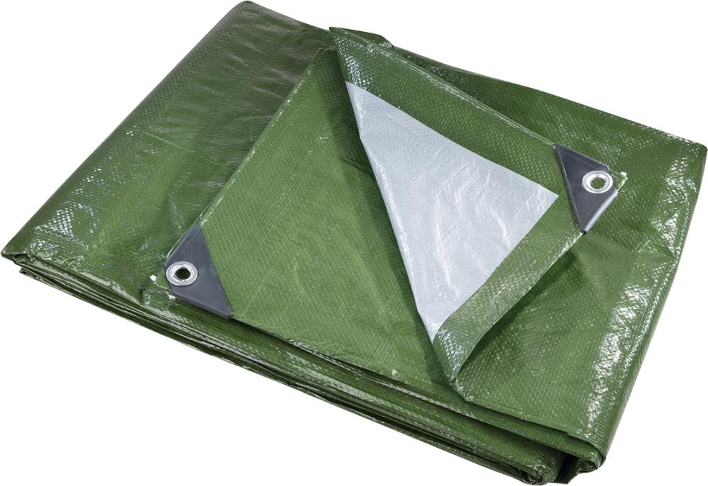 Gewebe-Abdeckplane 2 x 3 m 90g/m² grün