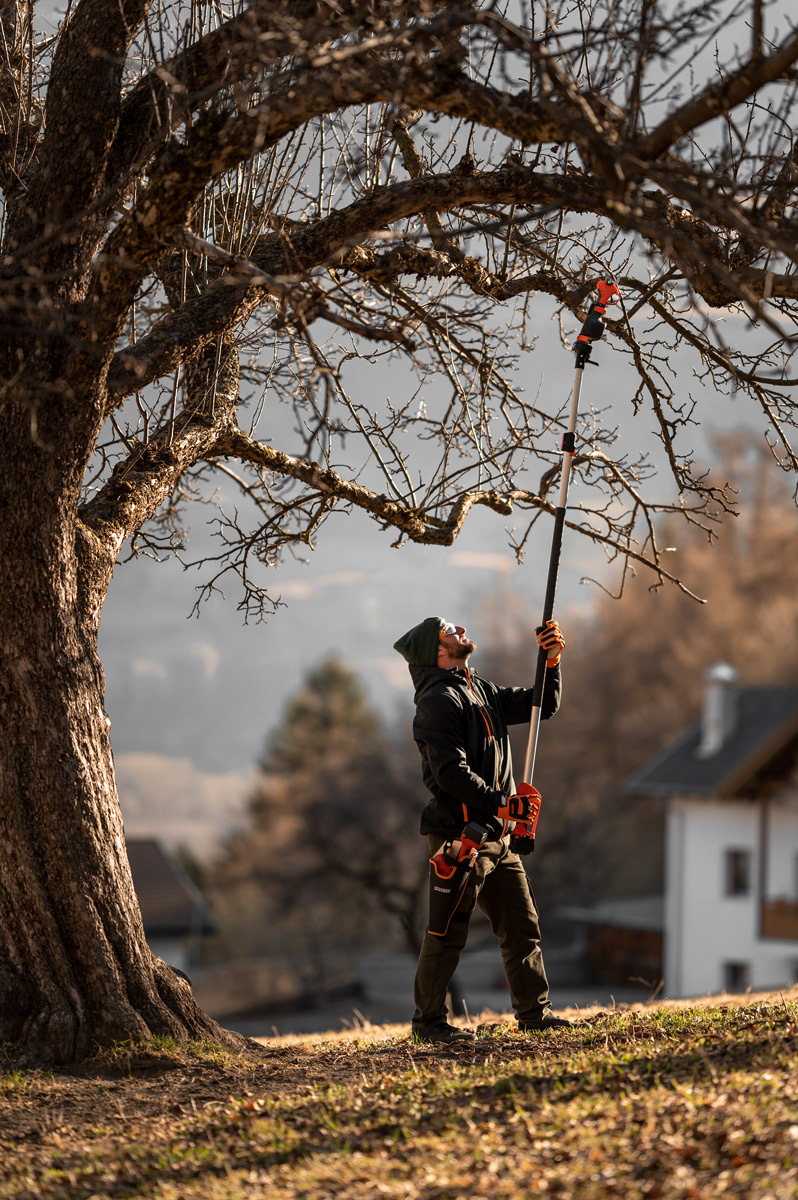 Stocker Teleskopstiel Magma mit Kugelgelenk