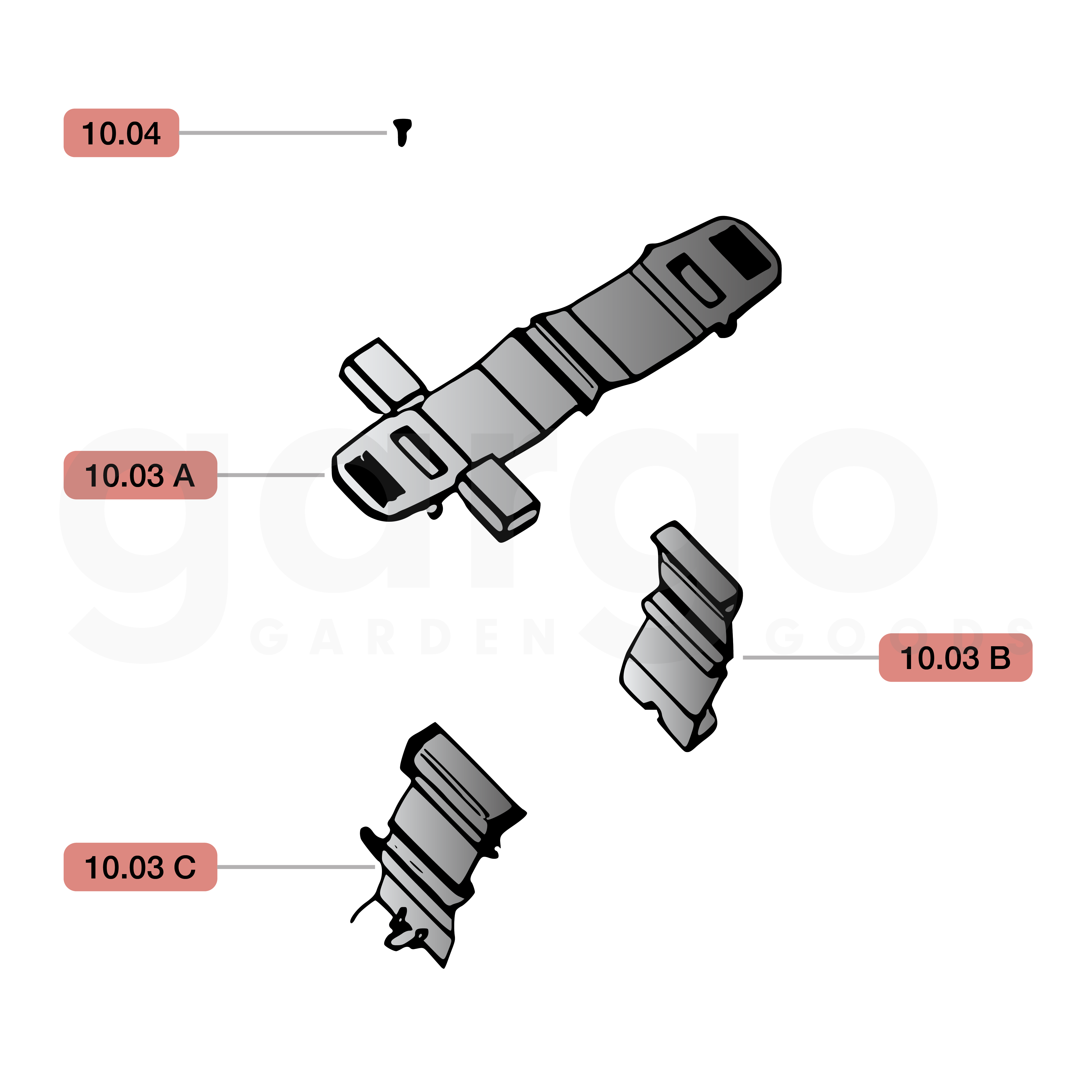 Set Batterie Halterung haaga 677/697