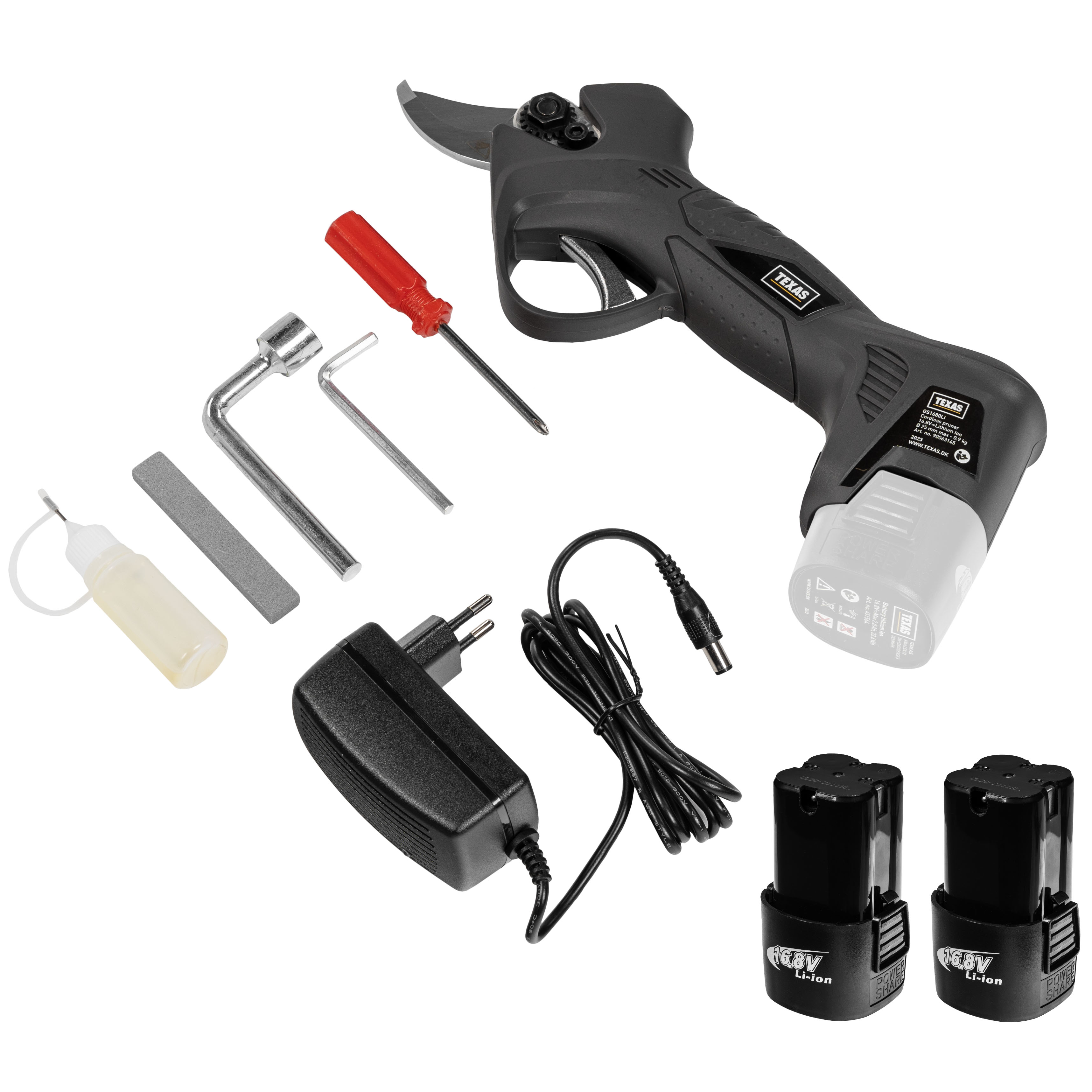 Texas Gartenschere GS1680Li mit 2 Batterien