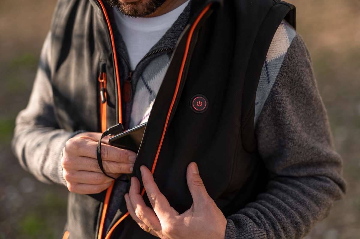 Stocker Nuclor beheizbare Weste softshell L