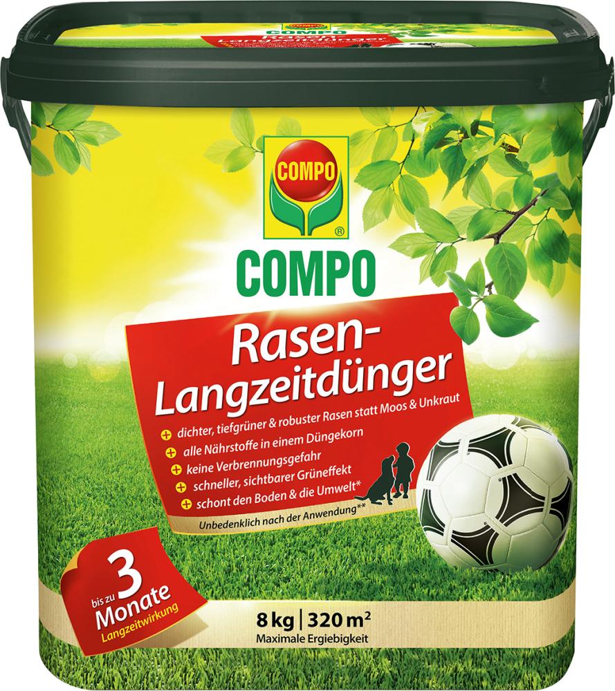 Rasen-Langzeitdünger 8 kg Eimer