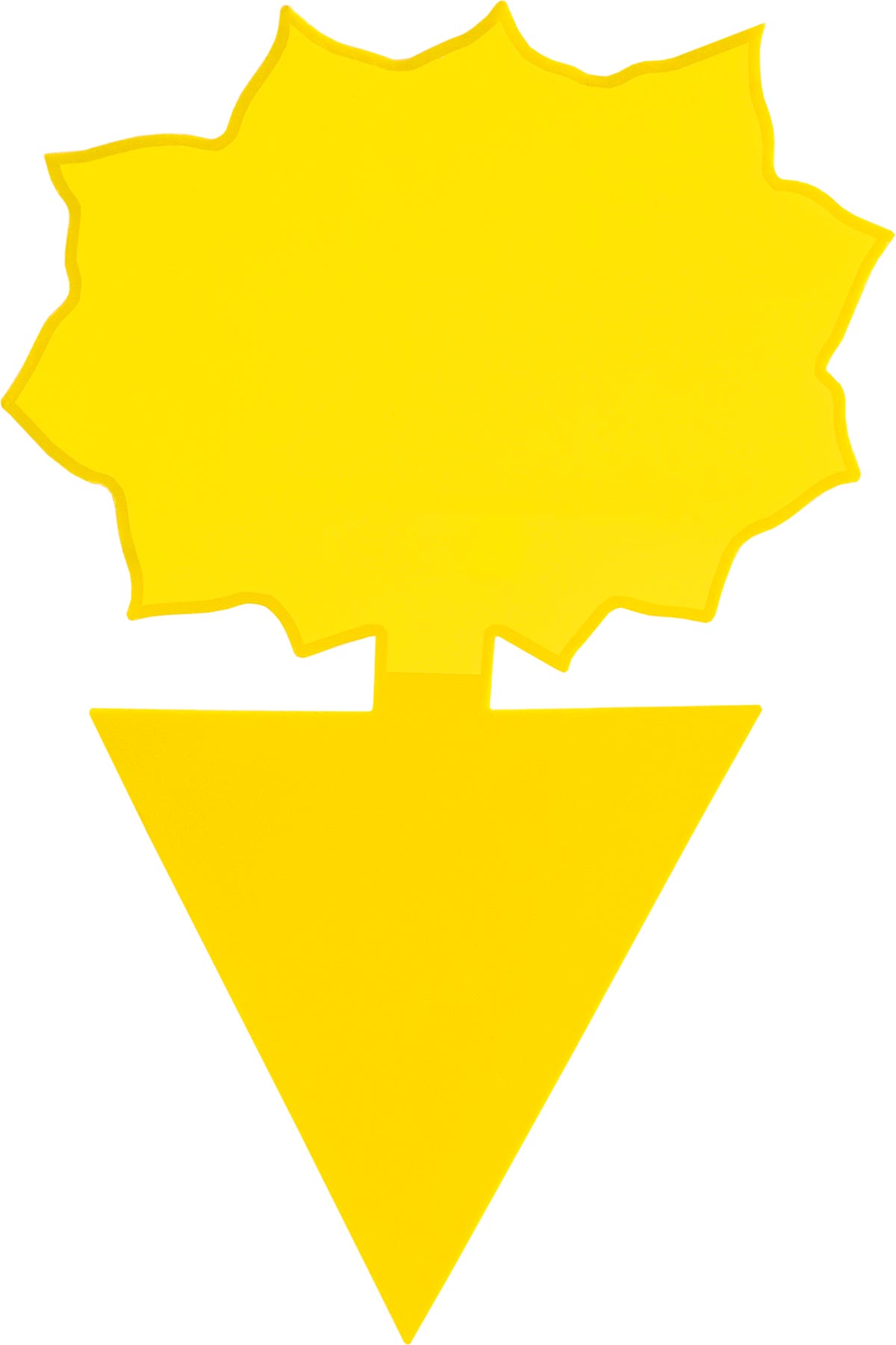 Stocker Insect Gelbsticker Dekor