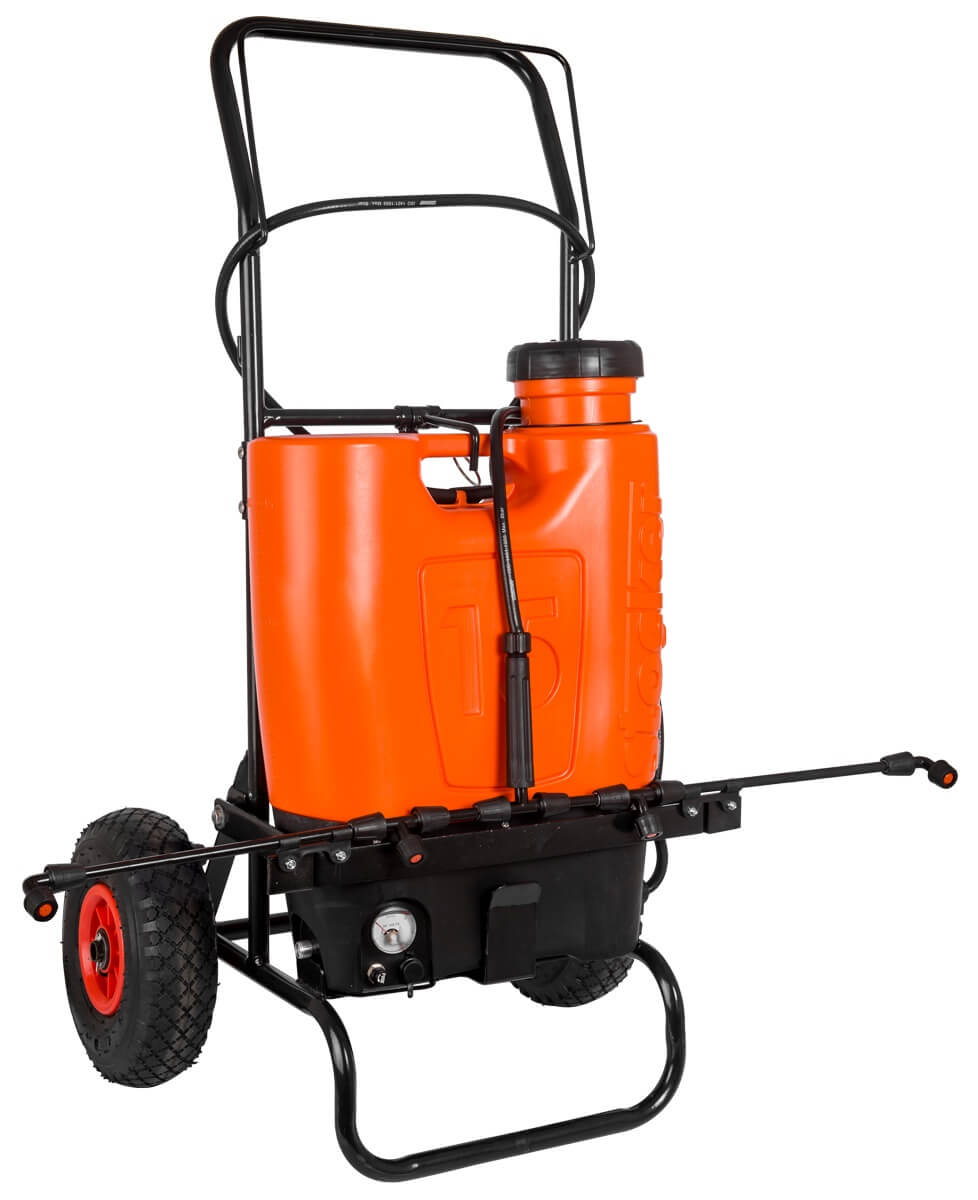 Elektrische Rückenspritze 15 L Li-Ion Trolley