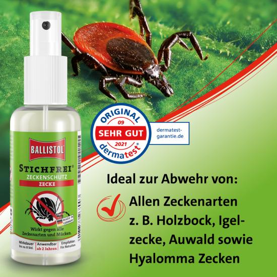 Ballistol® Stichfrei Zecke Pump-Spray - bekommst Du bei ★ HUG Technik ✓