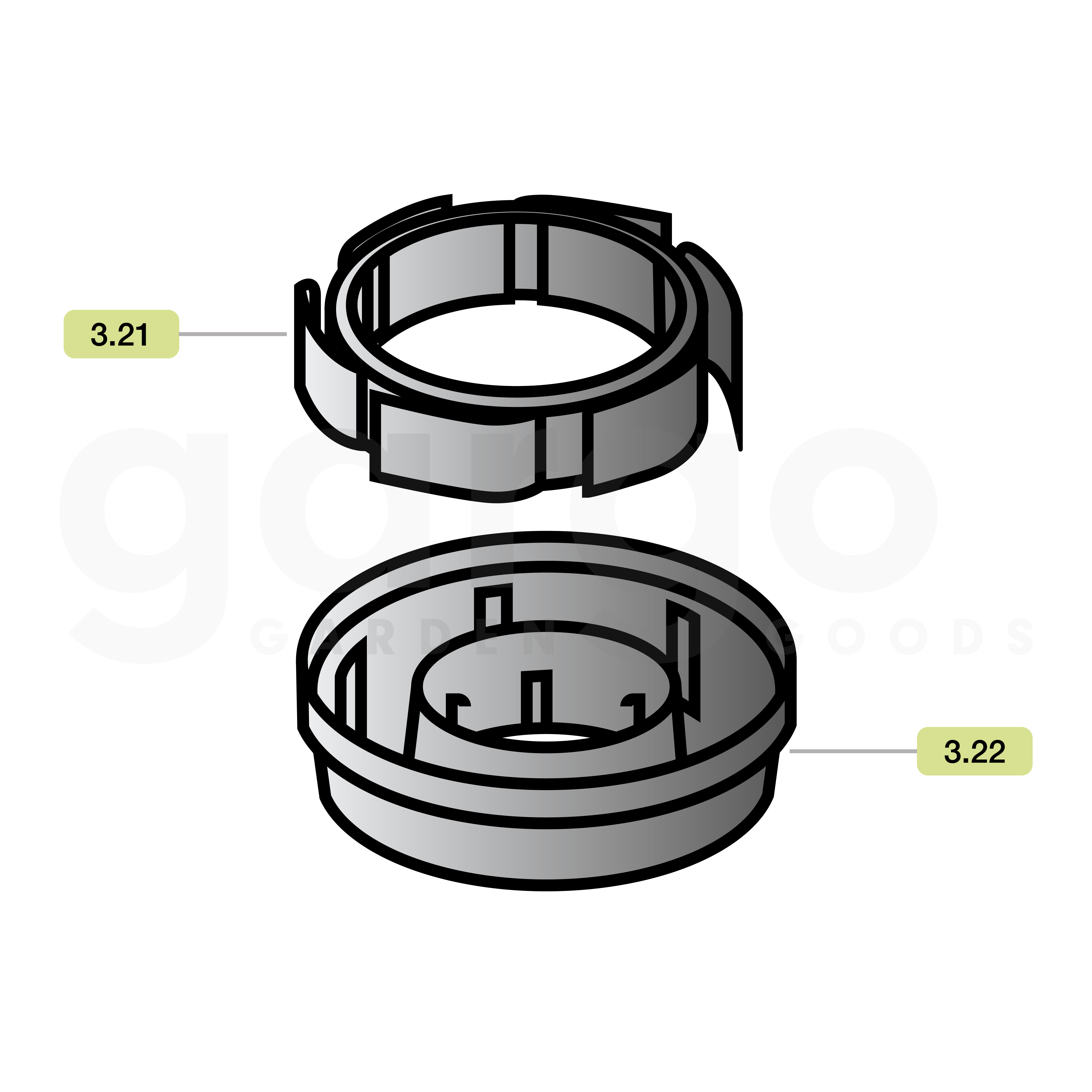 Set Kupplung 375/4XX/6XX