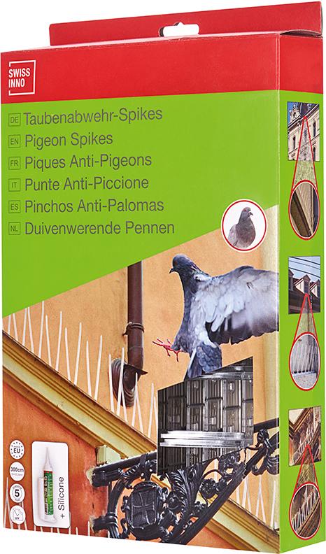 Spikes 300 cm inkl. Silikonkleber Swissinno Solution