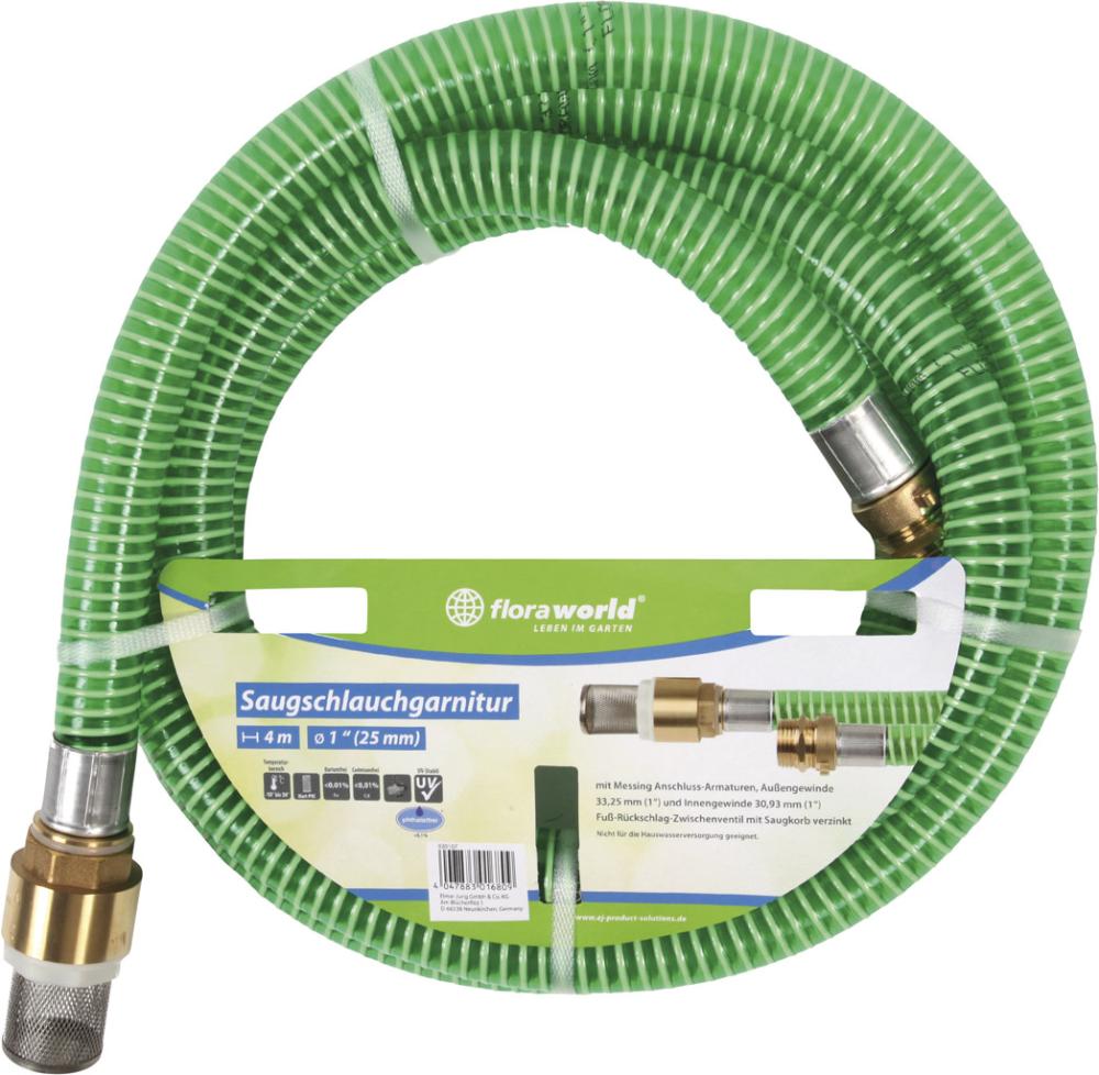 Schlauchgarnitur mit Messing-Armatur