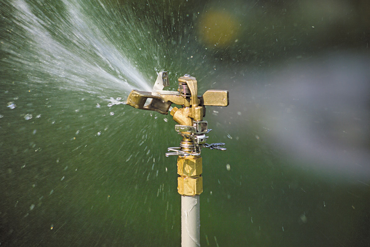 Stocker Dreifuß Sektorenregner