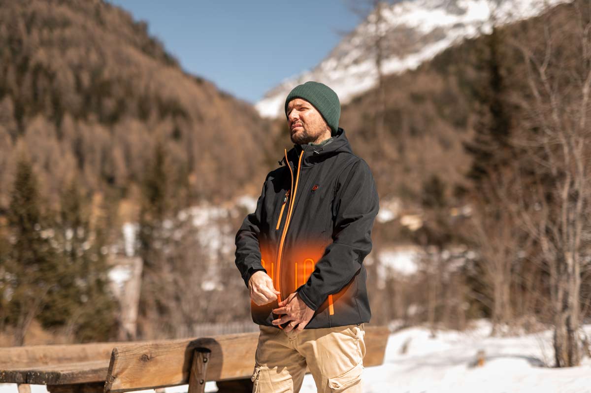 Stocker Nuclor beheizbare Jacke softshell L