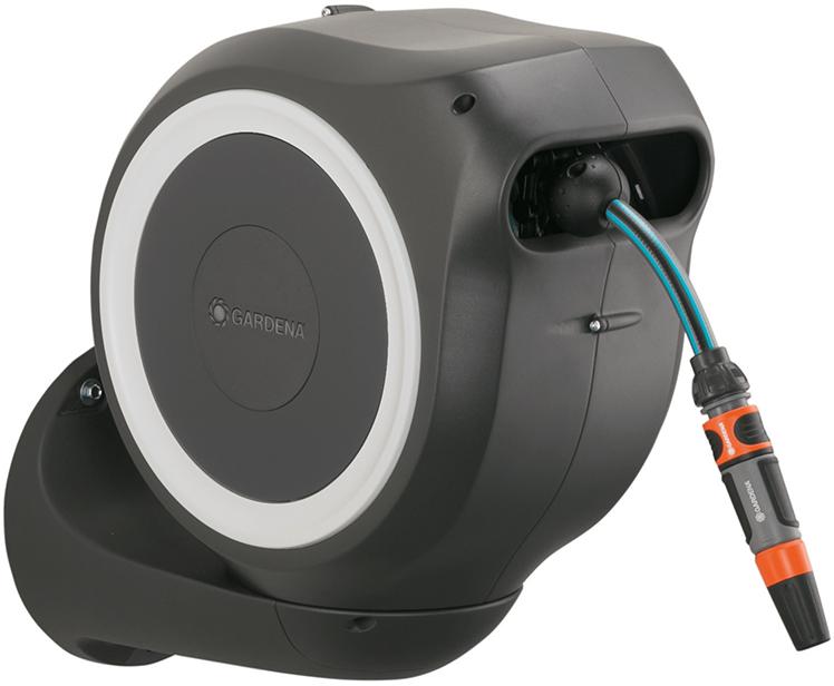 Wand-Schlauchbox RollUp (weiß)