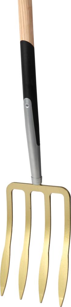 Spatengabel 190mm 4 Zinken mit Stiel Floraworld